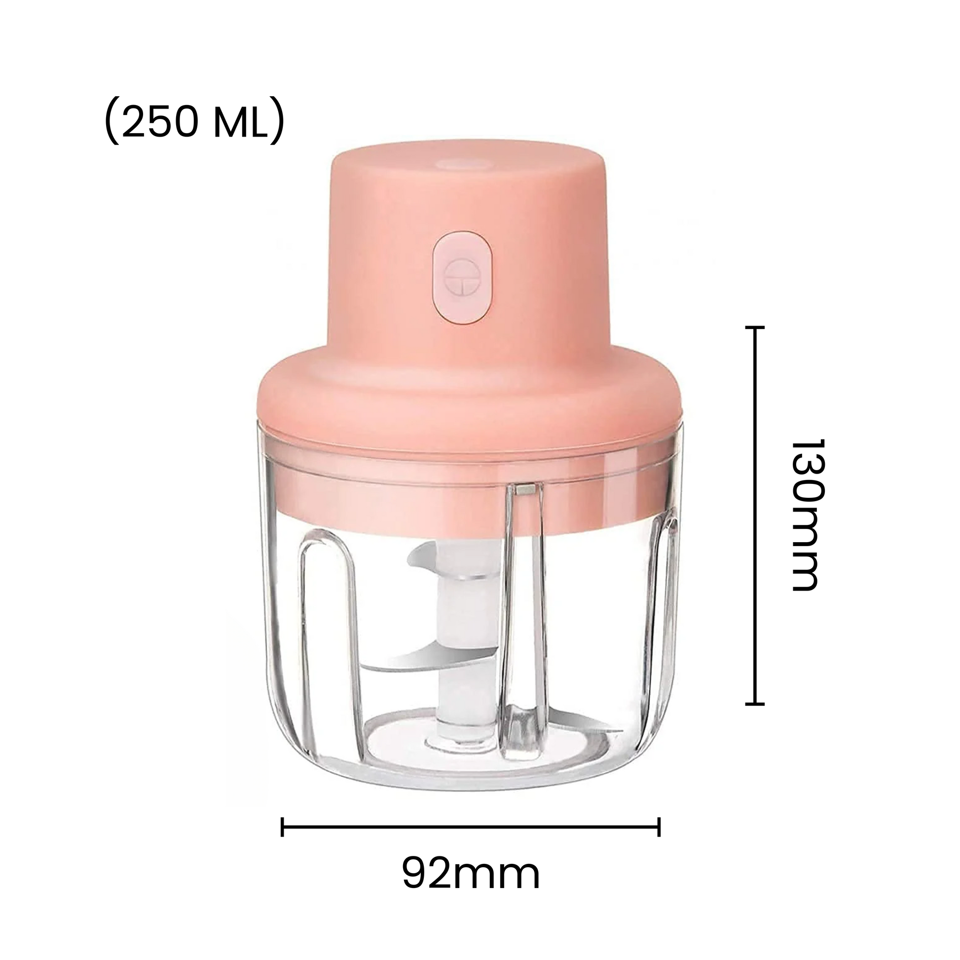 40% OFF - Free Delivery | Electric Mini Food Chopper – 250ml | Quick & Easy Chopping for Garlic, Onion, Veggies & More